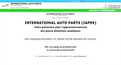 Desktop Screenshot of iap.nippon-pieces.com